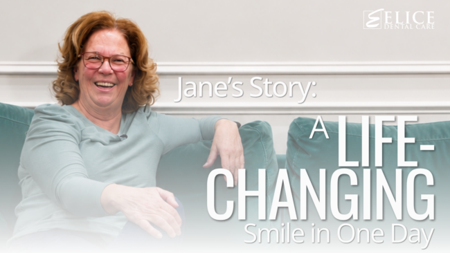 Jane’s Story: A Life-Changing Smile in One Day Patient smiling big